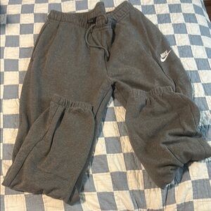 Nike Gray Sweatpants Comfortable Athletic Wear
